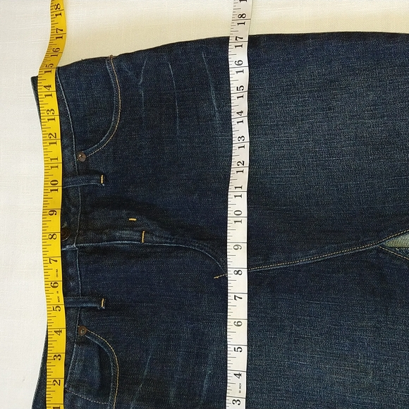 Banana Republic jeans mini skirt size 2 petite - Picture 4 of 8